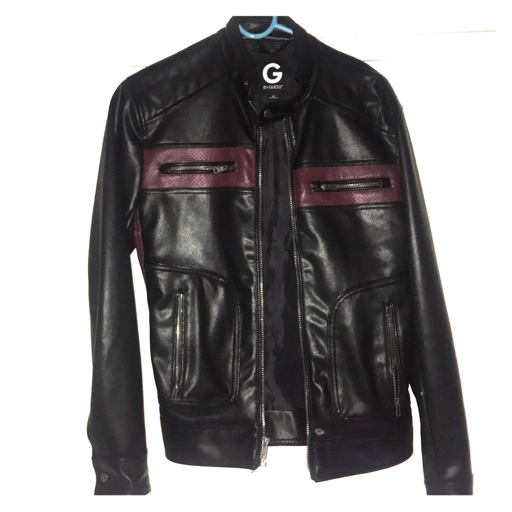 Men "Faux" Leather Jacket